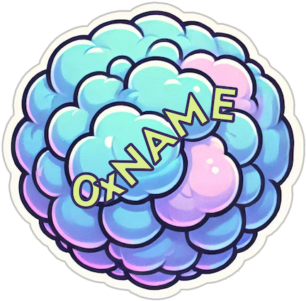 0xNAME logo